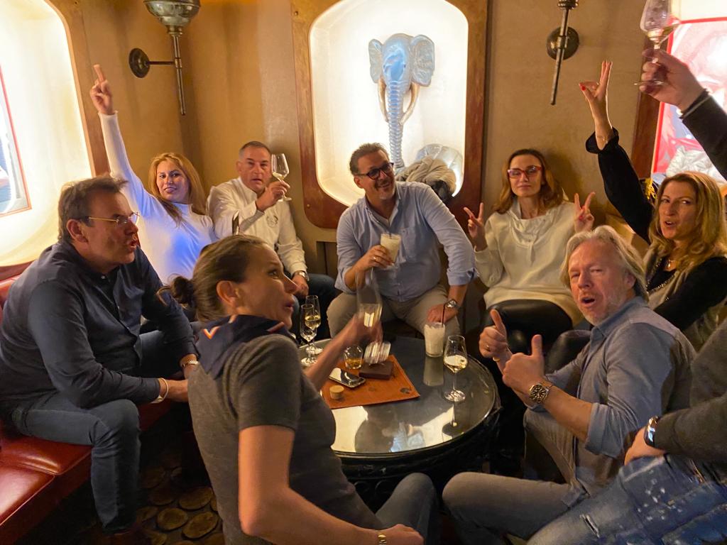 Abendessen und gem&uuml;tlicher Ausklang